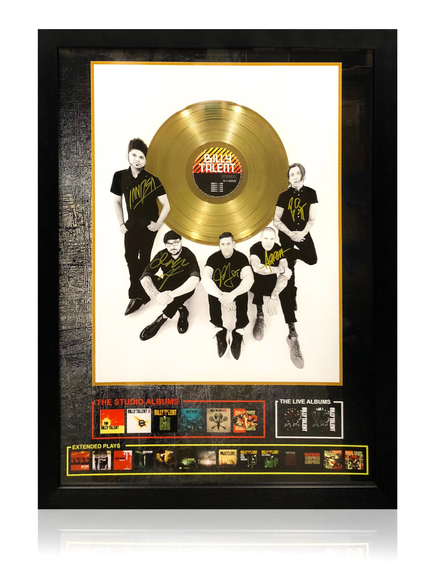 Billy talent plaque
